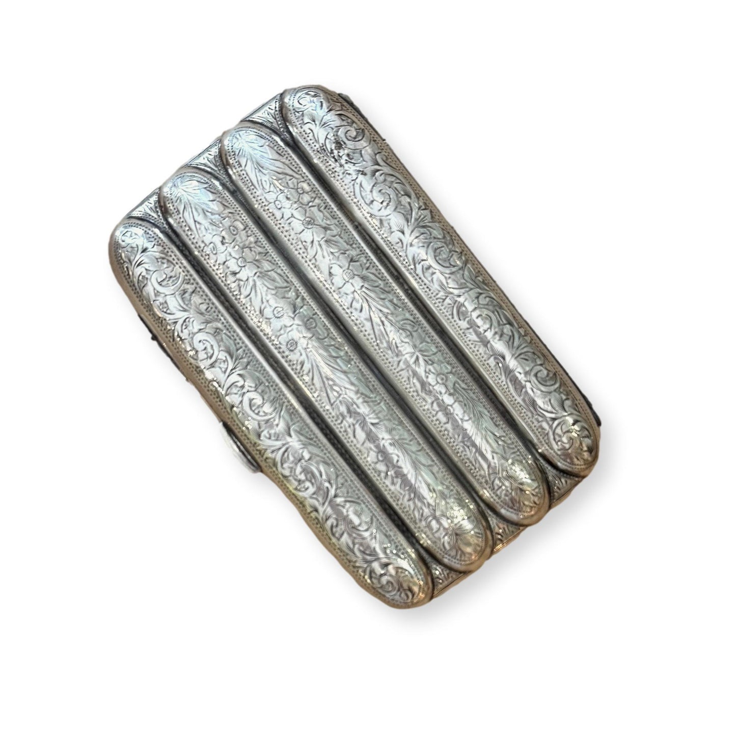 Vintage Sterling Silver Cigar Case