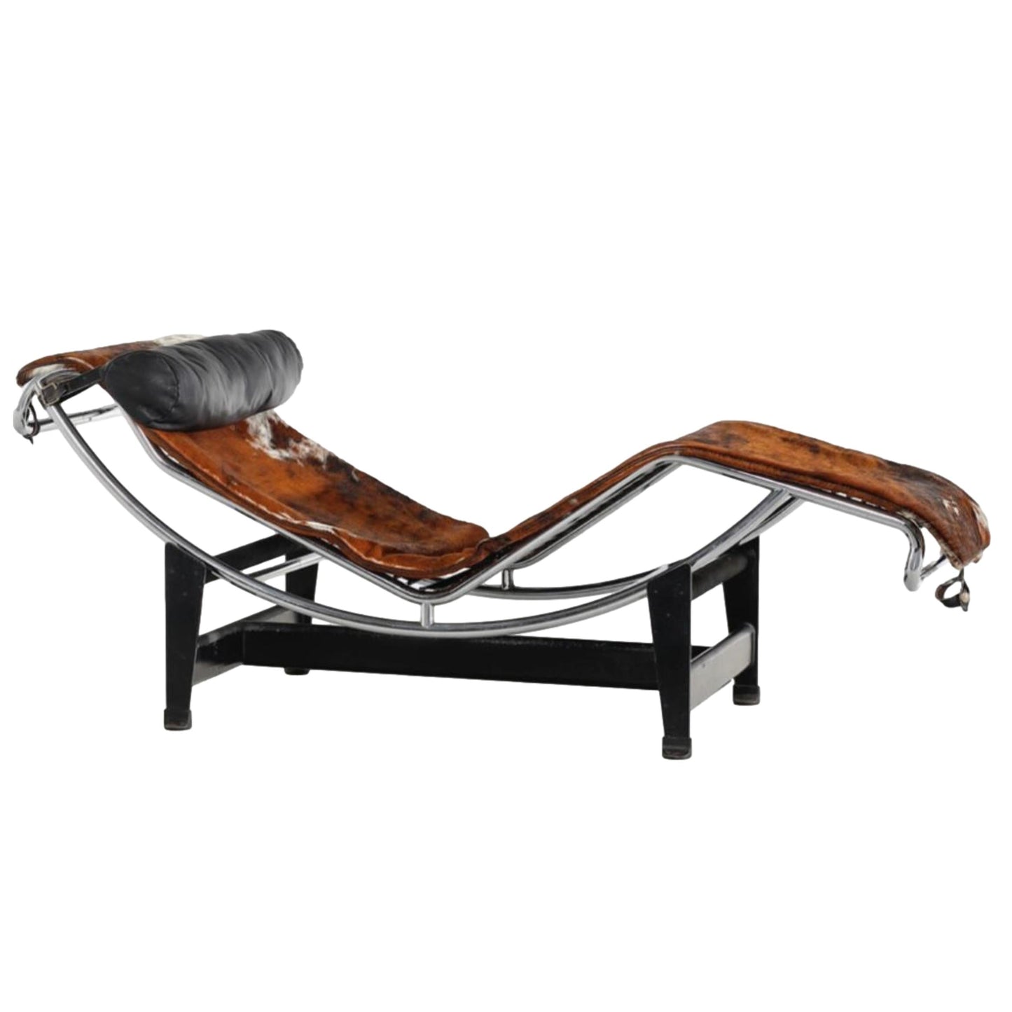 LC4 Chaise Longue in Leather by Le Corbusier for Cassina